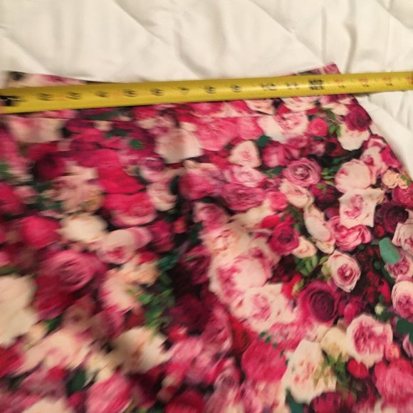 kate spade Rose Print Pencil Skirt size 2 nwot - Picture 7 of 16